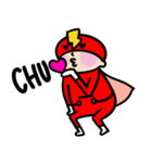 恋する素子レンジャー（個別スタンプ：4）