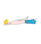 夏の愉快な人々（個別スタンプ：17）