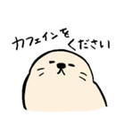 コーヒーが好きなあざらし（個別スタンプ：20）