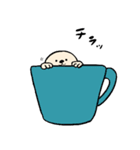 コーヒーが好きなあざらし（個別スタンプ：22）