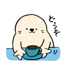 コーヒーが好きなあざらし（個別スタンプ：28）