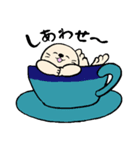 コーヒーが好きなあざらし（個別スタンプ：30）