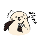 コーヒーが好きなあざらし（個別スタンプ：33）