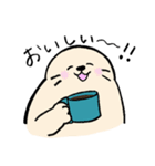 コーヒーが好きなあざらし（個別スタンプ：40）