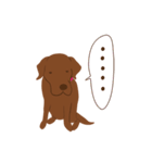 チョコラブKoaちゃんのLINEスタンプ（個別スタンプ：10）