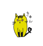きいろいねこたち（個別スタンプ：13）