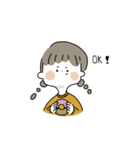 みつあみちゃん 日常（個別スタンプ：5）