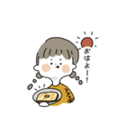 みつあみちゃん 日常（個別スタンプ：7）