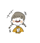 みつあみちゃん 日常（個別スタンプ：15）