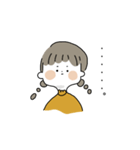 みつあみちゃん 日常（個別スタンプ：16）