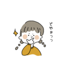みつあみちゃん 日常（個別スタンプ：21）