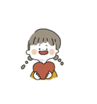みつあみちゃん 日常（個別スタンプ：28）