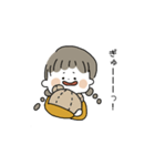 みつあみちゃん 日常（個別スタンプ：32）