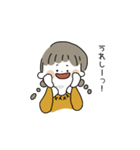 みつあみちゃん 日常（個別スタンプ：37）