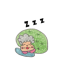 赤ほっぺおばあちゃん（個別スタンプ：4）