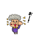 赤ほっぺおばあちゃん（個別スタンプ：9）