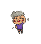 赤ほっぺおばあちゃん（個別スタンプ：35）