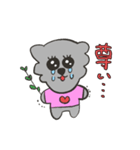 バチおかわコアラ（オタク）（個別スタンプ：1）