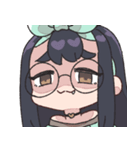こめまゆちゃんのスタンプ（個別スタンプ：12）