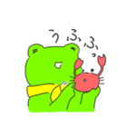 かえるとかにくん（個別スタンプ：2）
