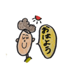 イラストスタンプ 天パさん編（個別スタンプ：7）