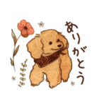 トイプードルRaniちゃん（個別スタンプ：9）