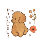 トイプードルRaniちゃん（個別スタンプ：10）