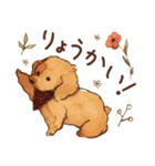 トイプードルRaniちゃん（個別スタンプ：15）