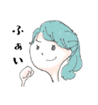 とりあえず会話できるガールズ（個別スタンプ：22）