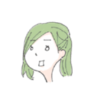 とりあえず会話できるガールズ（個別スタンプ：36）