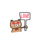 敬語の可愛いくまさん（個別スタンプ：2）