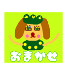 ゴールデンレトリバーのアンジュちゃん（個別スタンプ：3）