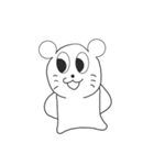 白い犬タイゴロー（個別スタンプ：14）
