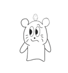 白い犬タイゴロー（個別スタンプ：18）