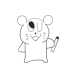 白い犬タイゴロー（個別スタンプ：21）