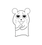白い犬タイゴロー（個別スタンプ：22）
