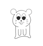 白い犬タイゴロー（個別スタンプ：23）