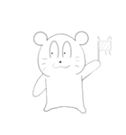 白い犬タイゴロー（個別スタンプ：24）