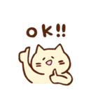 ねことくま、そしてにわとり（個別スタンプ：14）