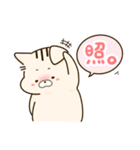 つれづれ♡にゃんこ「挨拶・お祝い」（個別スタンプ：10）