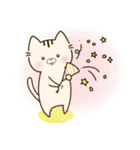 つれづれ♡にゃんこ「挨拶・お祝い」（個別スタンプ：27）