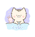 つれづれ♡にゃんこ「挨拶・お祝い」（個別スタンプ：38）