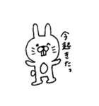 手書きのうさぎさん。（個別スタンプ：19）