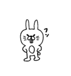 手書きのうさぎさん。（個別スタンプ：23）