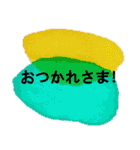 ダンサーのためのシンプルアートスタンプ（個別スタンプ：2）
