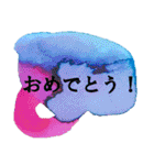 ランナーのためのシンプルアートスタンプ（個別スタンプ：17）