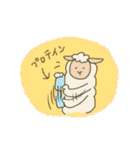 ひつじ君とやぎ君 2（個別スタンプ：6）