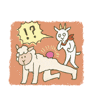 ひつじ君とやぎ君 2（個別スタンプ：26）