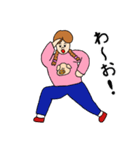メモリアルちゃんの呑気な日常（個別スタンプ：18）