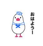 文鳥のマリ 日日是好日②（個別スタンプ：1）